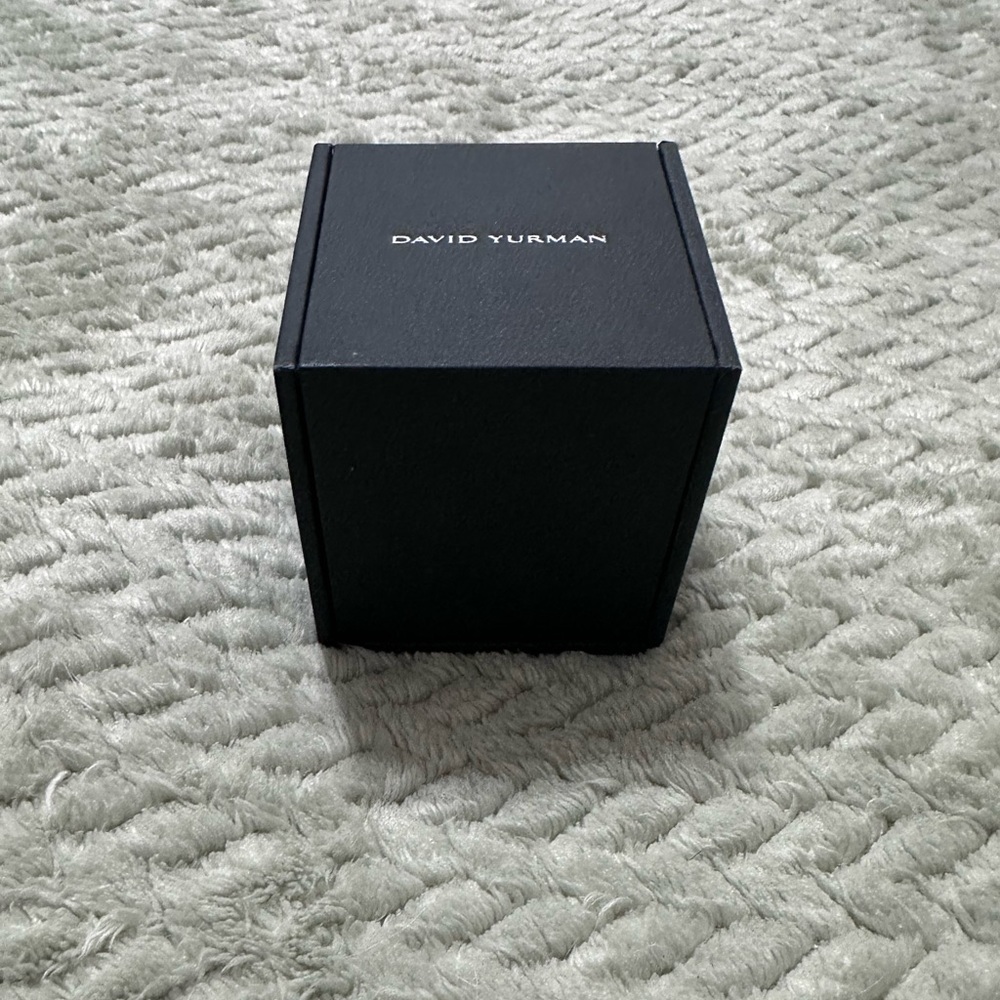 David Yurman Midnight Black Ring Box